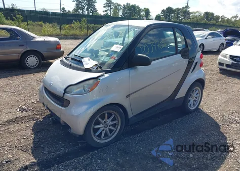 2008 Smart Fortwo Passion/Pure z USA, uszkodzony, nr VIN WMEEJ31X28K161094